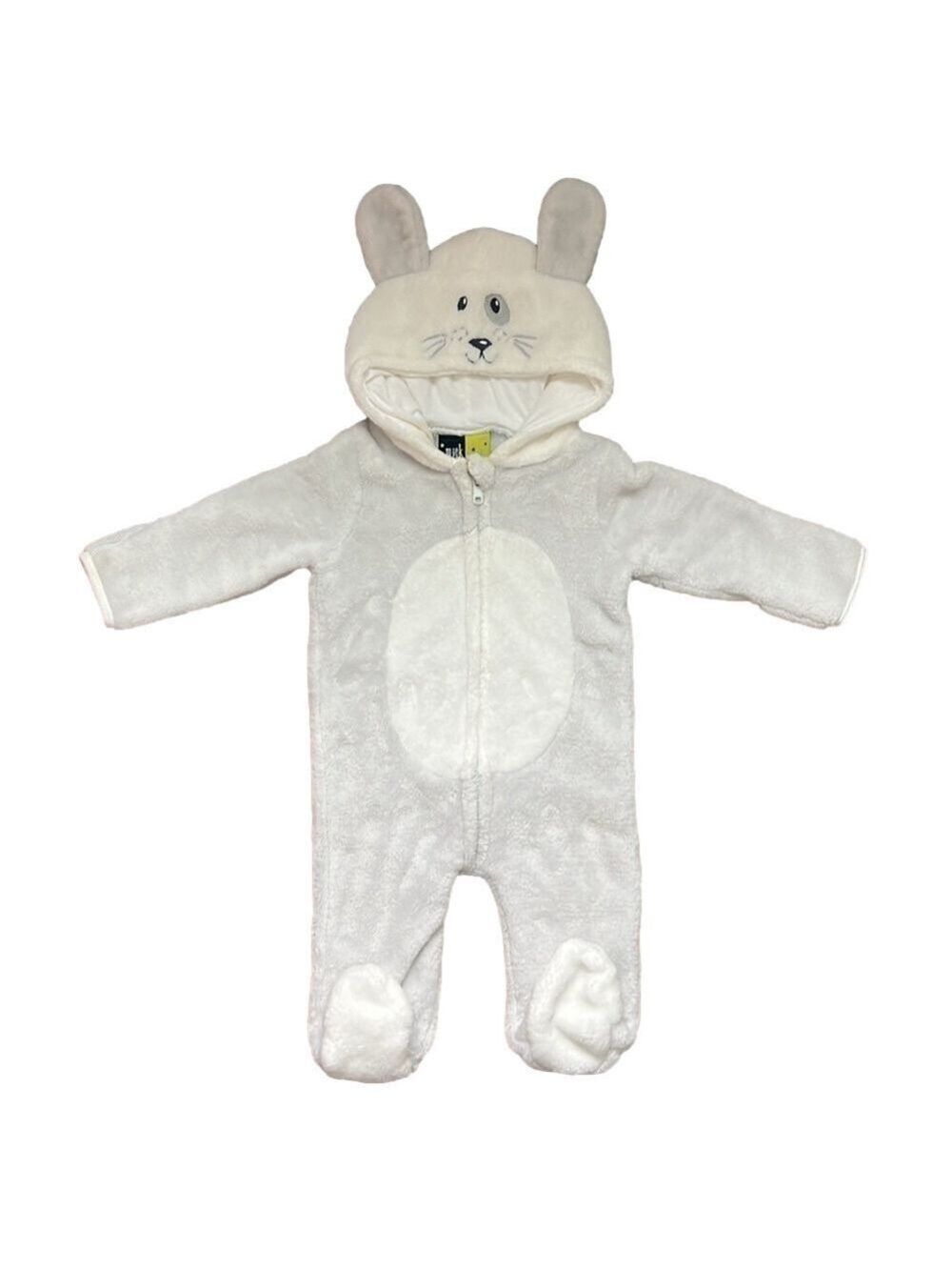 Baby Bunny Halloween Costume Bunting Suit/Overall/ One Piece Size 3-6 months
